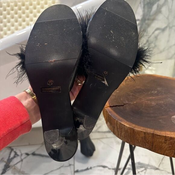 Pierre Silber | 11 | feather detailed slipper heels. - Picture 4 of 5
